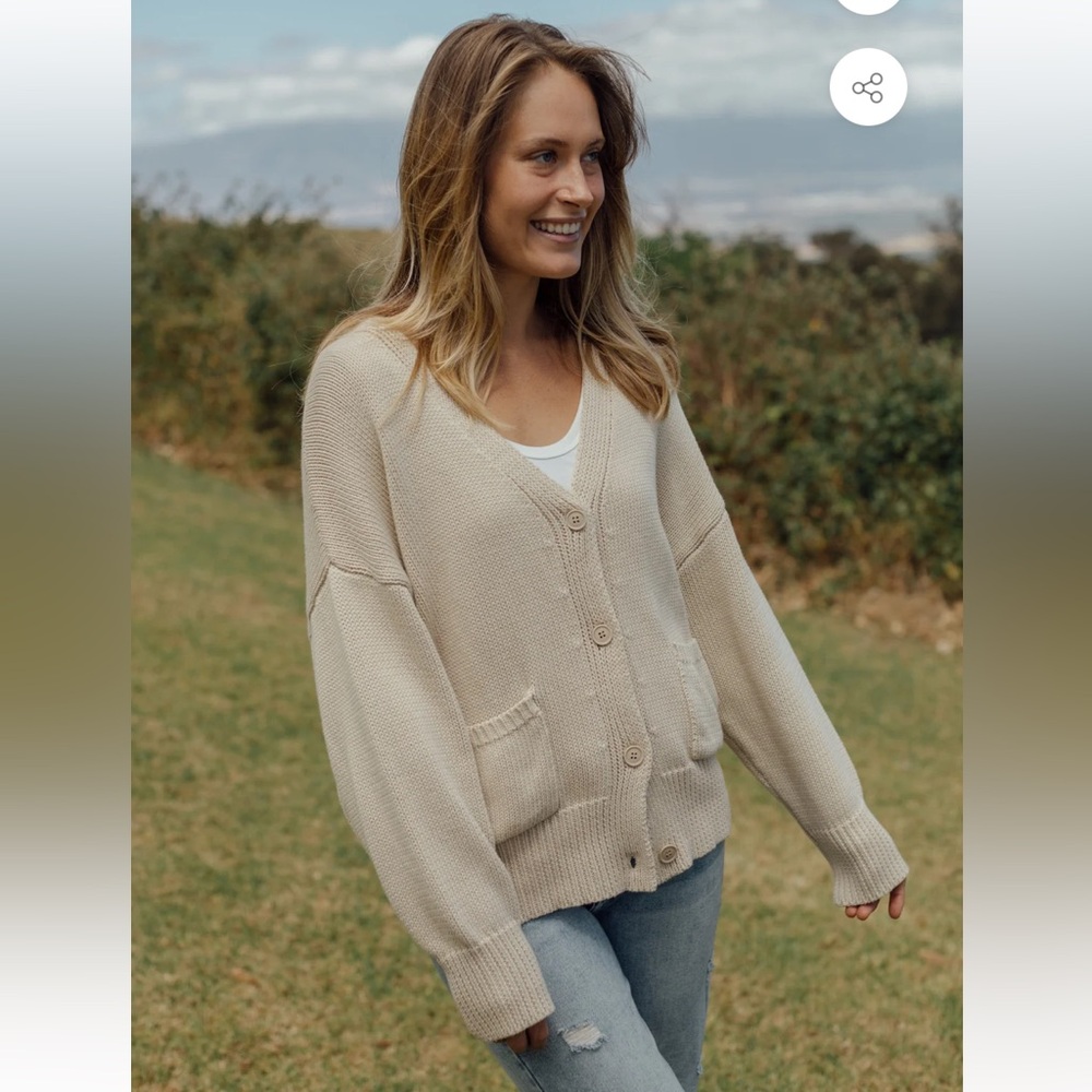 Neuflora Meredith Cardigan Cream